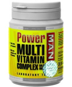 Multivitamin Complex, 100 pcs, Power Man. Vitamin Mineral Complex. General Health Immunity enhancement 