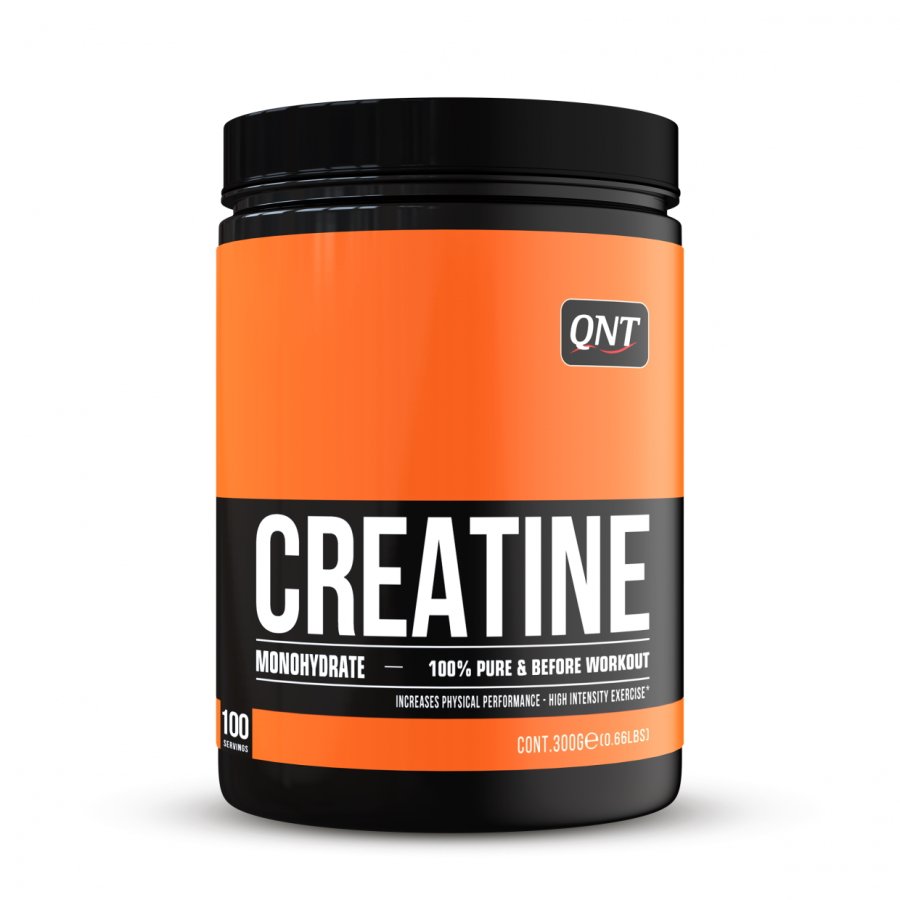 Креатин QNT Creatine Monohydrate, 300 грамм,  мл, QNT. Креатин. Набор массы Энергия и выносливость Увеличение силы 