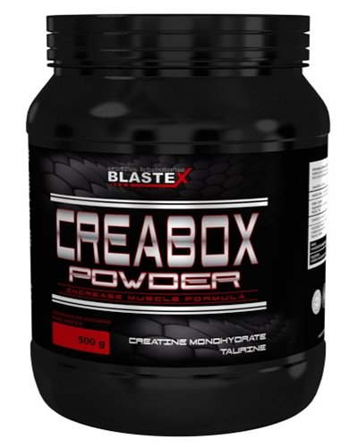 Creabox Powder, 500 g, Blastex. Monohidrato de creatina. Mass Gain Energy & Endurance Strength enhancement 