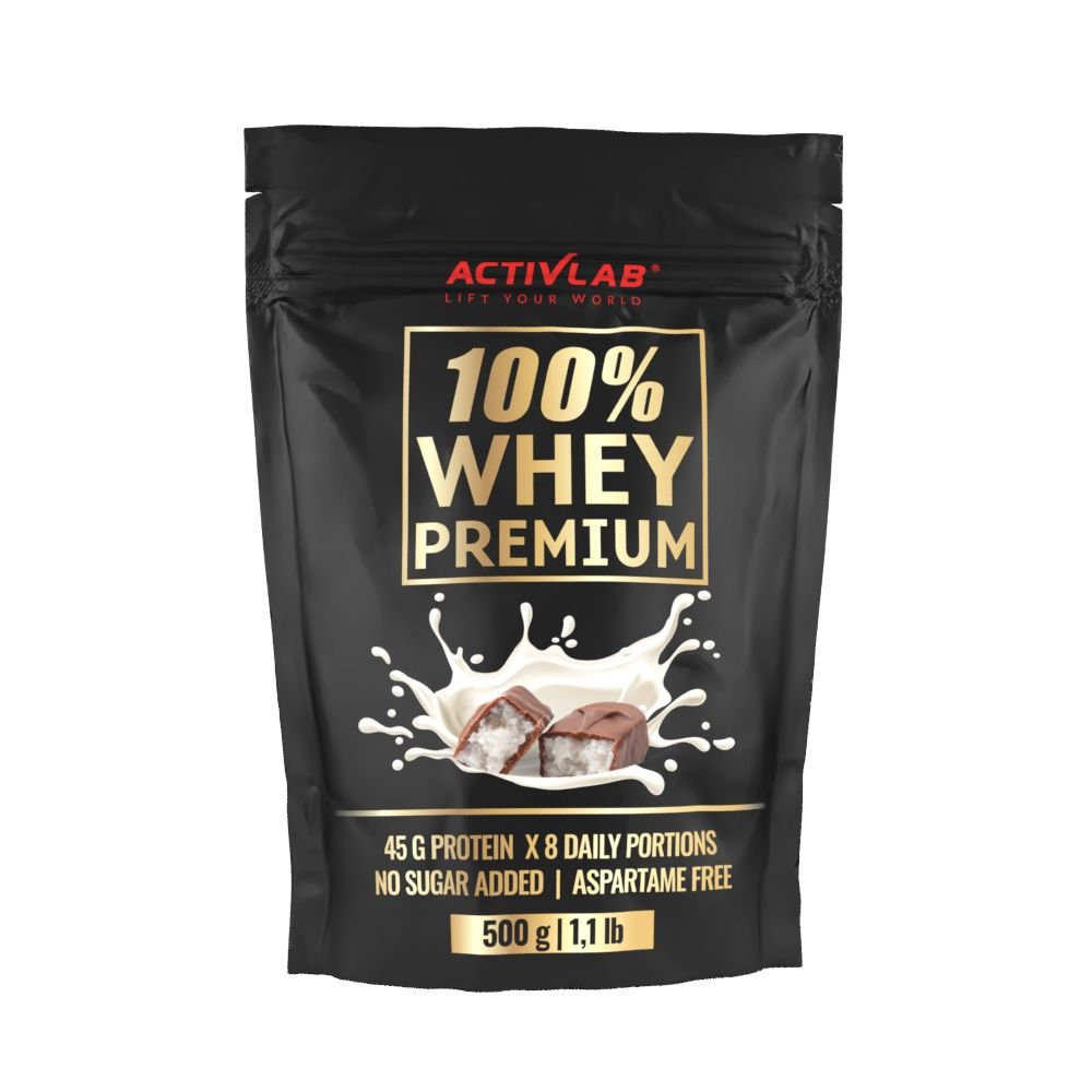 Протеин Activlab 100% Whey Premium, 500 грамм Шоколад с кокосом,  ml, ActivLab. Proteína. Mass Gain recuperación Anti-catabolic properties 