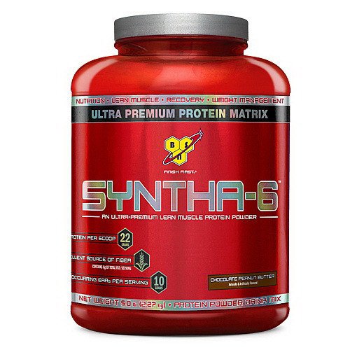 BSN Syntha-6 2,27 кг - chocolate peanut butter,  ml, BSN. Protein. Mass Gain स्वास्थ्य लाभ Anti-catabolic properties 