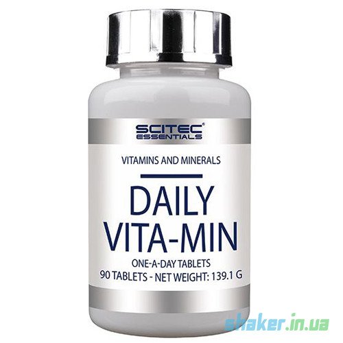 Scitec Nutrition Комплекс витаминов Scitec Nutrition Daily Vita-Min (90 таб) скайтек дейли витамин, , 90 