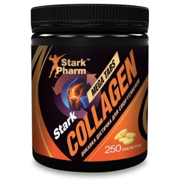 Stark Pharm Коллаген Stark Pharm Stark Collagen 1000 mg - 250tab, , 250 