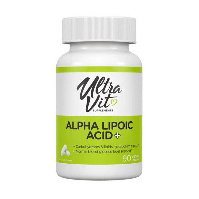 Альфа-липоевая кислота VP Lab Alpha Lipoic Acid + (90 капсул) вп лаб,  ml, VP Lab. Alpha Lipoic Acid. General Health Glucose metabolism regulation Lipid metabolism regulation 