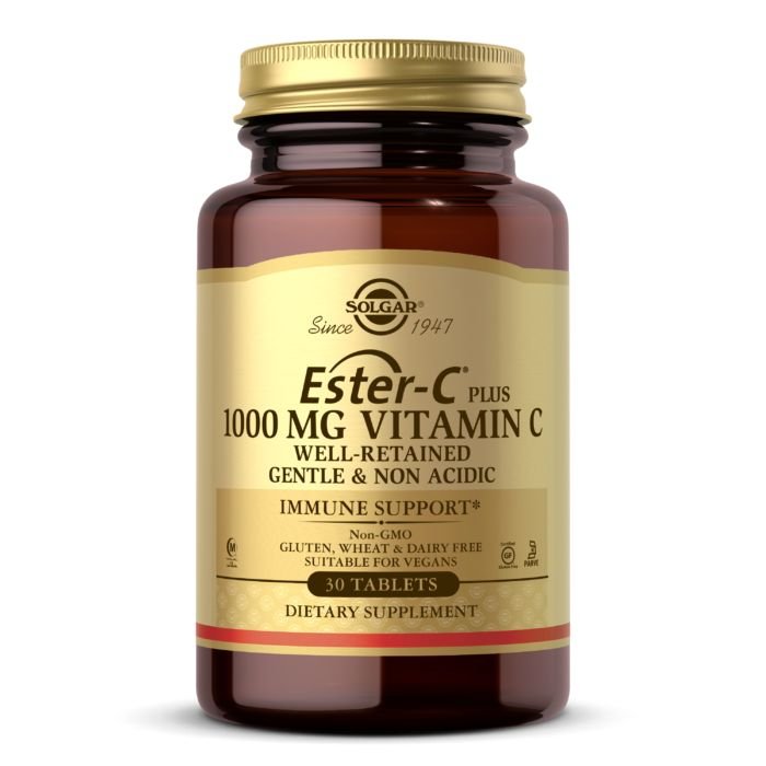Витамины и минералы Solgar Ester-C Plus Vitamin C 1000 mg, 30 таблеток,  ml, Solgar. Vitamins and minerals. General Health Immunity enhancement 