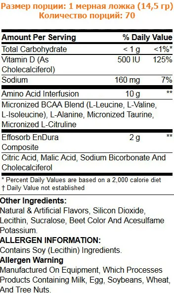 BSN  AMINO X 1015g / 70 servings,  ml, BSN. Amino Acids