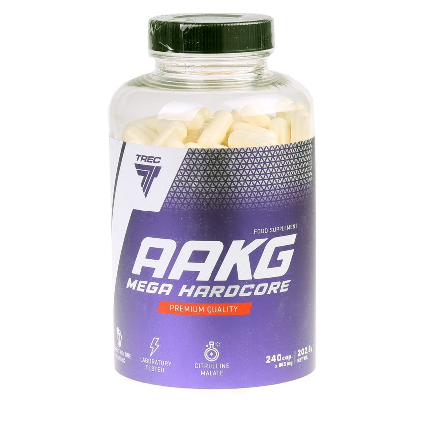 Аминокислота Trec Nutrition AAKG Mega Hardcore, 240 капсул,  ml, Trec Nutrition. Amino Acids. 
