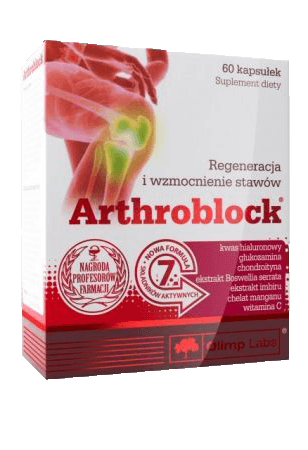 Arthroblock, 60 piezas, Olimp Labs. Para articulaciones y ligamentos. General Health Ligament and Joint strengthening 
