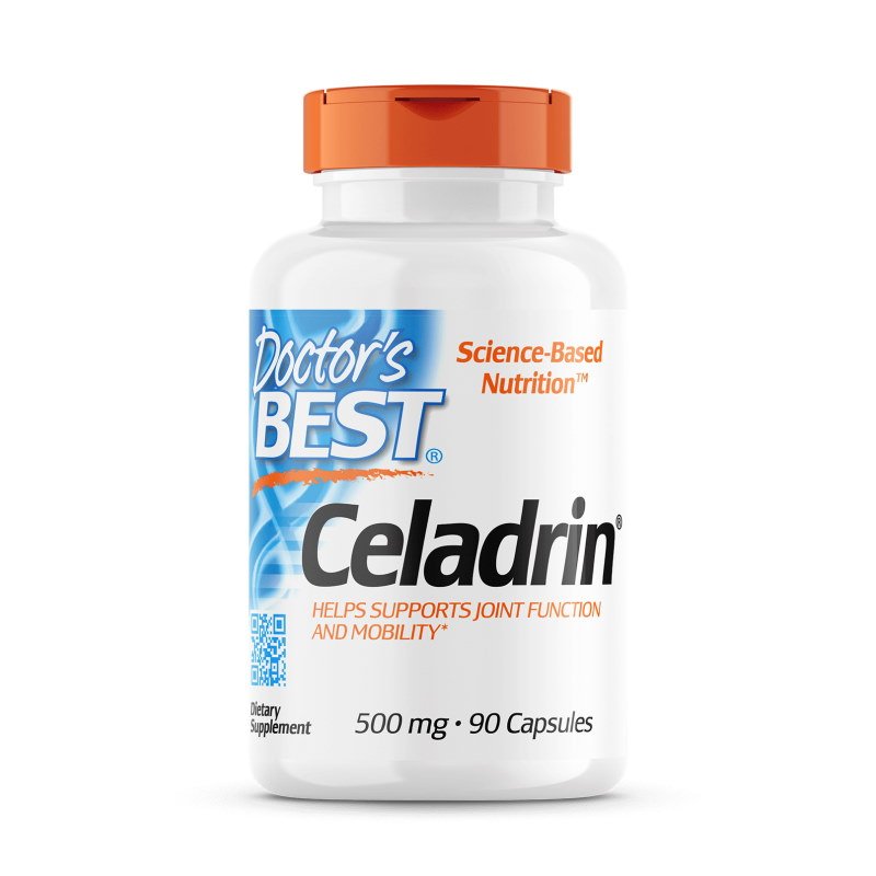 Витамины и минералы Doctor's Best Celadrin 500 mg, 90 капсул,  ml, Doctor's BEST. Vitamins and minerals. General Health Immunity enhancement 