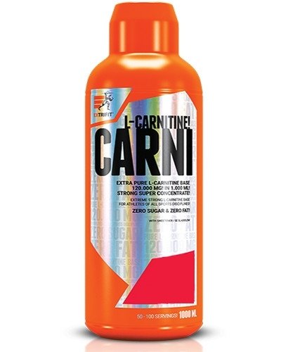 EXTRIFIT Жиросжигатель Extrifit Carni 120 000 Liquid, 1 литр Лесная ягода клубника, , 1000  грамм