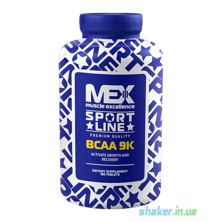 MEX Nutrition БЦАА MEX Nutrition BCAA 9K (180 таблеток) мекс нутришн, , 180 