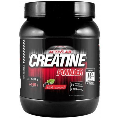 Creatine Powder, 600 g, ActivLab. Monohidrato de creatina. Mass Gain Energy & Endurance Strength enhancement 