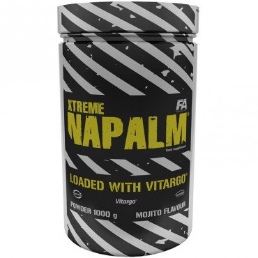 Xtreme Napalm Loaded with Vitargo, 1000 g, Fitness Authority. Pre Workout. Energy & Endurance 