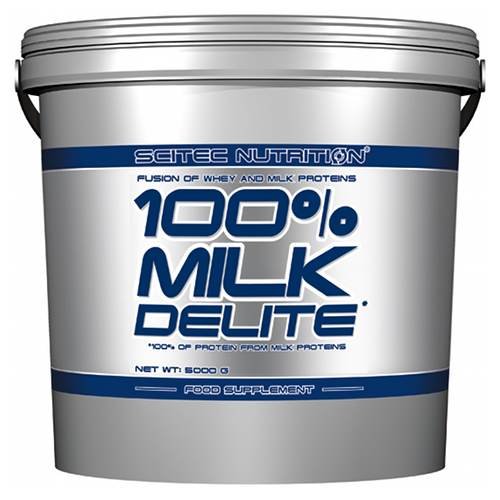 100% Milk Delite, 5000 г, Scitec Nutrition. Сывороточный концентрат. Набор массы Восстановление Антикатаболические свойства 