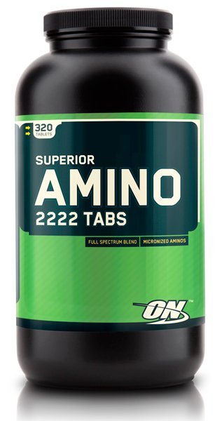 Optimum Nutrition  Amino 2222 320 шт. / 160 servings,  мл, Optimum Nutrition. Аминокислоты. 