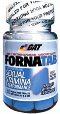Fornatab, 30 шт, GAT. Бустер тестостерона. Поддержание здоровья Повышение либидо Aнаболические свойства Повышение тестостерона 