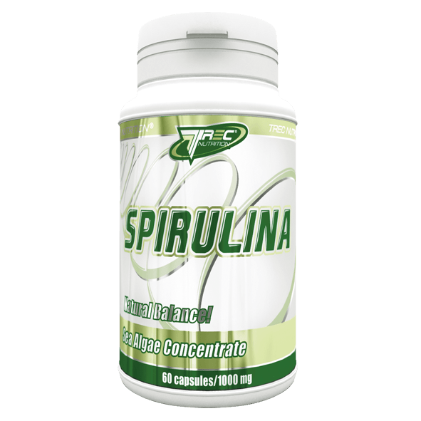 Spirulina, 60 шт, Trec Nutrition. Спирулина. Поддержание здоровья 