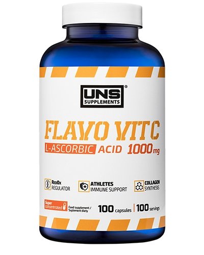 Flavo Vit C, 100 pcs, UNS. Vitamin C. General Health Immunity enhancement 