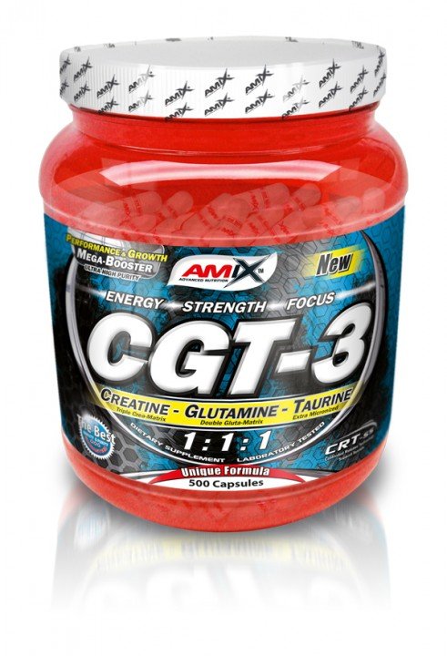 CGT-3, 500 pcs, AMIX. Different forms of creatine. 