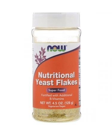 Пищевые дрожжи NOW Foods Nutritional Yeast Flakes 128 g,  мл, Now. Спец препараты. 