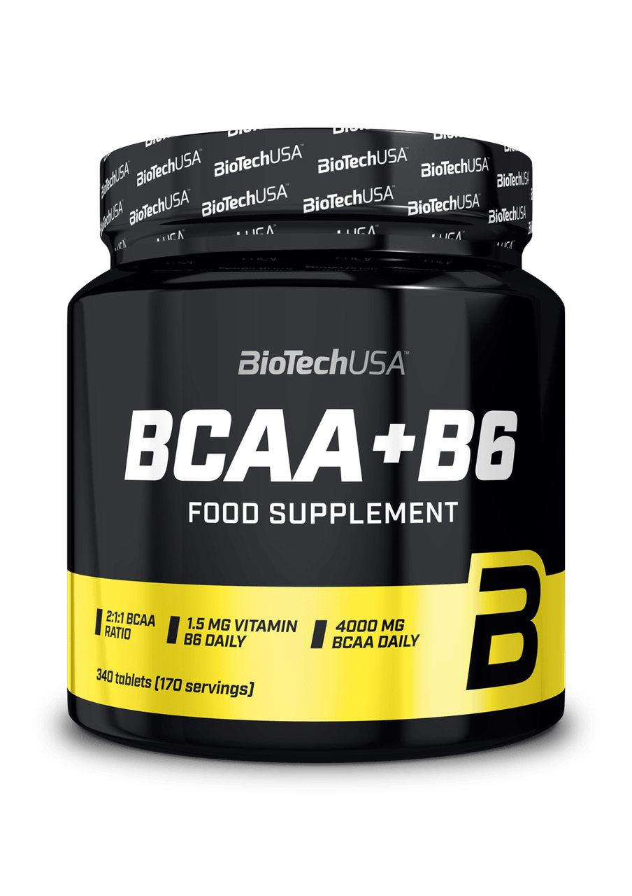 BioTech БЦАА Biotech BCAA + B6 (340 таблеток) биотеч +б6, , 340 
