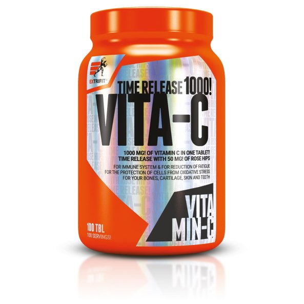 Витамины и минералы Extrifit Vita C 1000, 100 таблеток,  ml, EXTRIFIT. Vitamins and minerals. General Health Immunity enhancement 