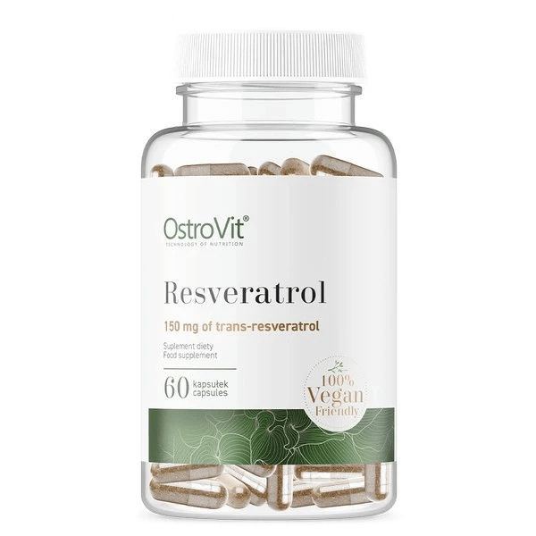 Натуральная добавка OstroVit Resveratrol Vege 60 caps,  ml, OstroVit. Suplementos especiales. 