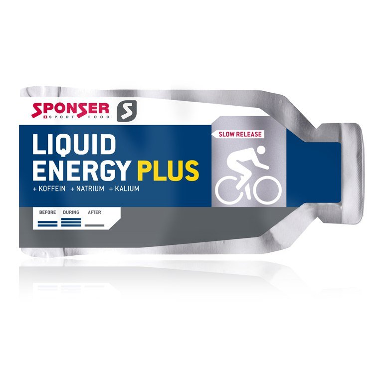 Liquid Energy Plus, 40 g, Sponser. Energía. Energy & Endurance 