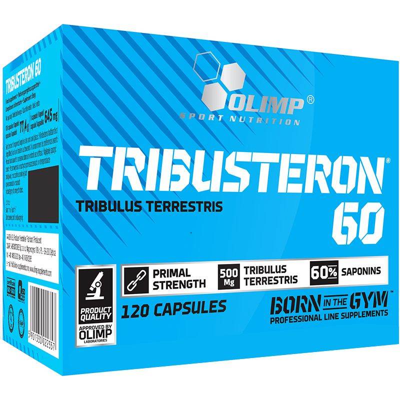 Стимулятор тестостерона Olimp Tribusteron 60, 120 капсул,  ml, Olimp Labs. Tribulus. General Health Libido enhancing Testosterone enhancement Anabolic properties 