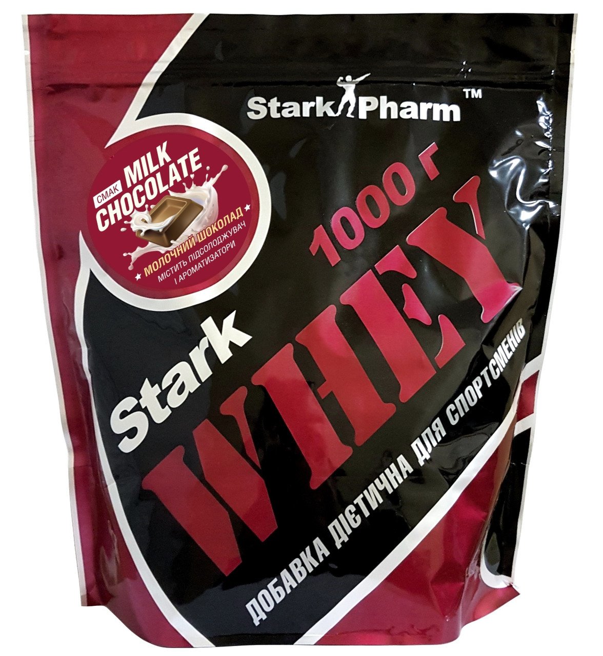 Протеїн Stark Pharm Whey Protein 1000 g,  ml, Stark Pharm. Protein. Mass Gain स्वास्थ्य लाभ Anti-catabolic properties 