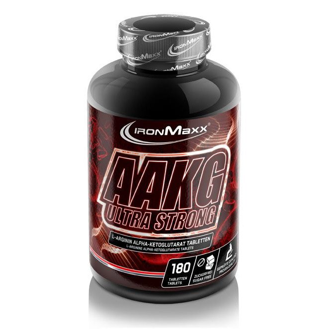 Аминокислота IronMaxx AAKG Ultra Strong, 90 таблеток,  ml, IronMaxx. Amino Acids. 