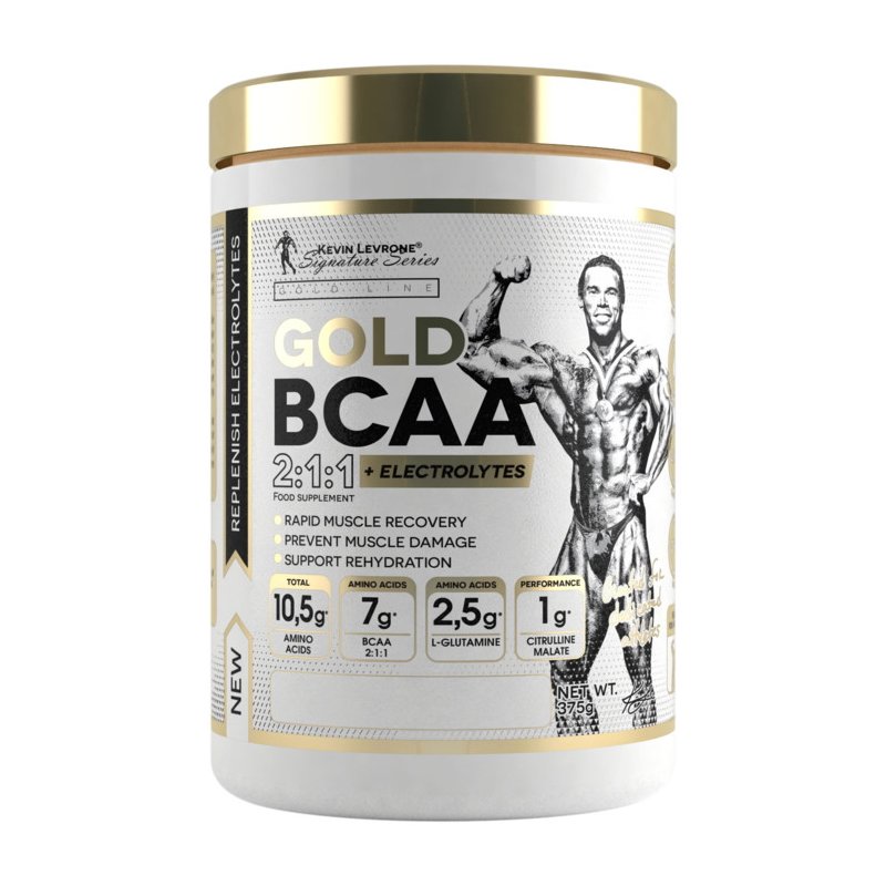 BCAA Kevin Levrone Gold BCAA 2:1:1 + Electrolytes, 375 грамм Лимон-лайм,  мл, Kevin Levrone. BCAA. Снижение веса Восстановление Антикатаболические свойства Сухая мышечная масса 