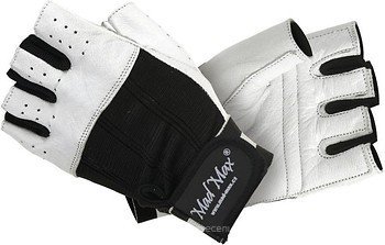 MM CLASSIC MFG 248 (S) - белый,  мл, MadMax. Перчатки для фитнеса. 