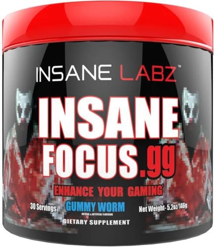 Insane Focus.gg, 146 г, Insane Labz. Энергетик. Энергия и выносливость 
