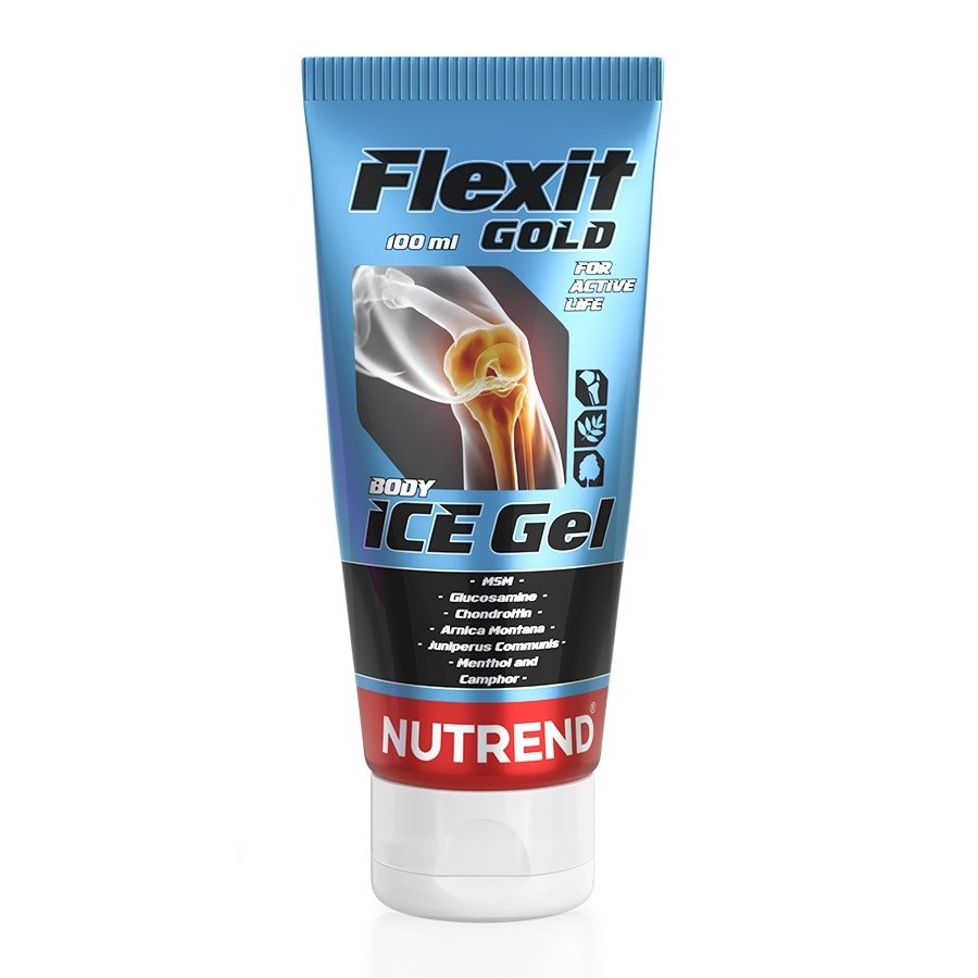Для суставов и связок Nutrend Flexit Gold Ice Gel, 100 мл,  ml, Nutrend. Para articulaciones y ligamentos. General Health Ligament and Joint strengthening 