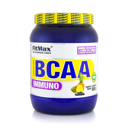 BCAA FitMax BCAA Immuno, 600 грамм Ананас,  мл, FitMax. BCAA. Снижение веса Восстановление Антикатаболические свойства Сухая мышечная масса 