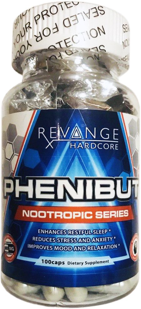 REVANGE  Phenibut Rx 100 шт. / 100 servings,  мл, Revange. Ноотроп. 