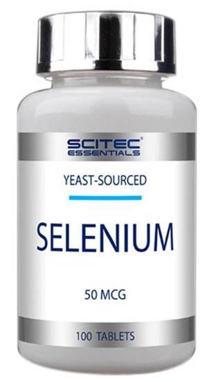 Витамины и минералы Scitec Selenium, 100 таблеток,  ml, Saputo. Selenium. General Health Immunity enhancement Skin health Strengthening hair and nails 