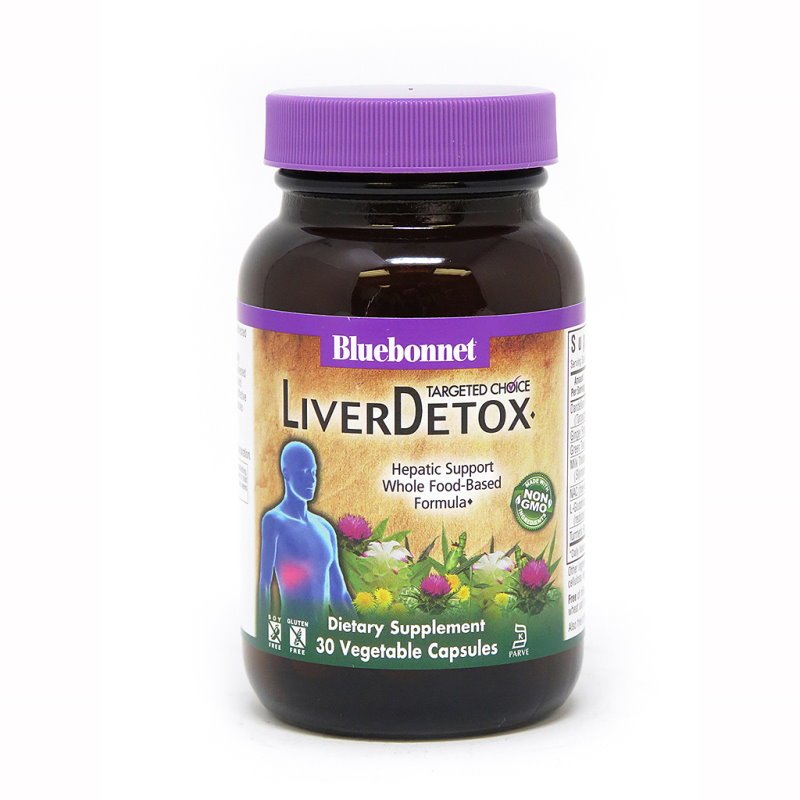 Натуральная добавка Bluebonnet Targeted Choice Liver Detox, 30 вегакапсул,  ml, Bluebonnet Nutrition. Natural Products. General Health 