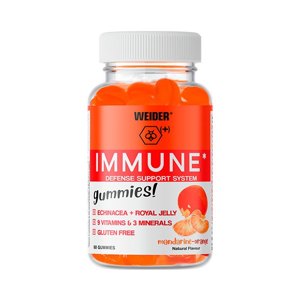 Витамины и минералы Weider Immune, 60 желеек Апельсин-мандарин,  ml, Weider. Vitamins and minerals. General Health Immunity enhancement 