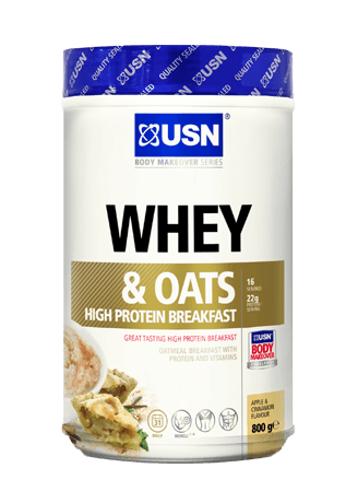 Whey and Oats, 800 g, USN. Sustitución de comidas. 