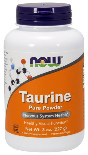 Now Taurine Pure Powder 227 г Без вкуса,  мл, Now. Таурин. 