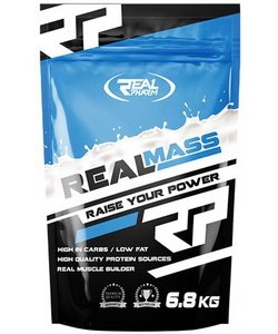 RealMass, 6800 g, Real Pharm. Gainer. Mass Gain Energy & Endurance recovery 