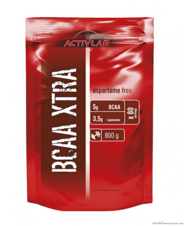 Амінокислоти BCAA XTRA ActivLab - 800 г,  ml, ActivLab. BCAA. Weight Loss recovery Anti-catabolic properties Lean muscle mass 