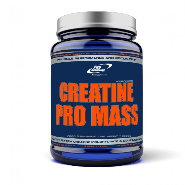 Creatine Pro Mass, 3000 g, Pro Nutrition. Gainer. Mass Gain Energy & Endurance recovery 