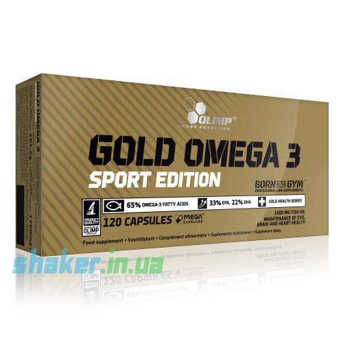 Olimp Labs Голд омега 3 Olimp Gold Omega Sport Edition (120 капс) рыбий жир олимп, , 120 