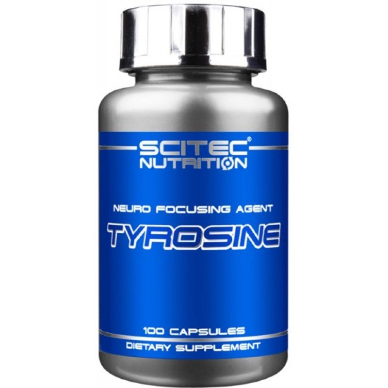 Аминокислота Scitec Tyrosine, 100 капсул,  ml, Scitec Nutrition. Amino Acids. 