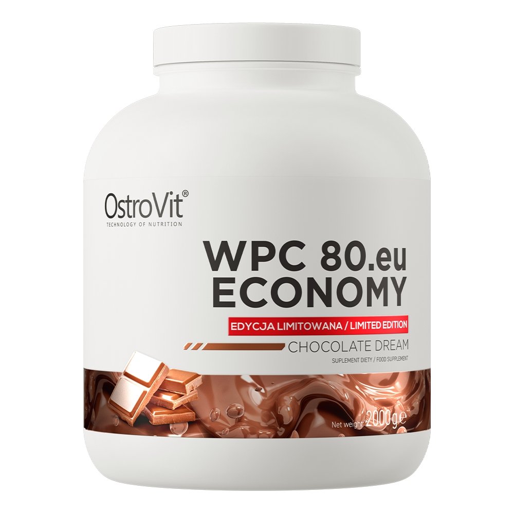 OstroVit Протеин OstroVit Economy WPC80.eu, 2 кг Шоколад, , 700 г