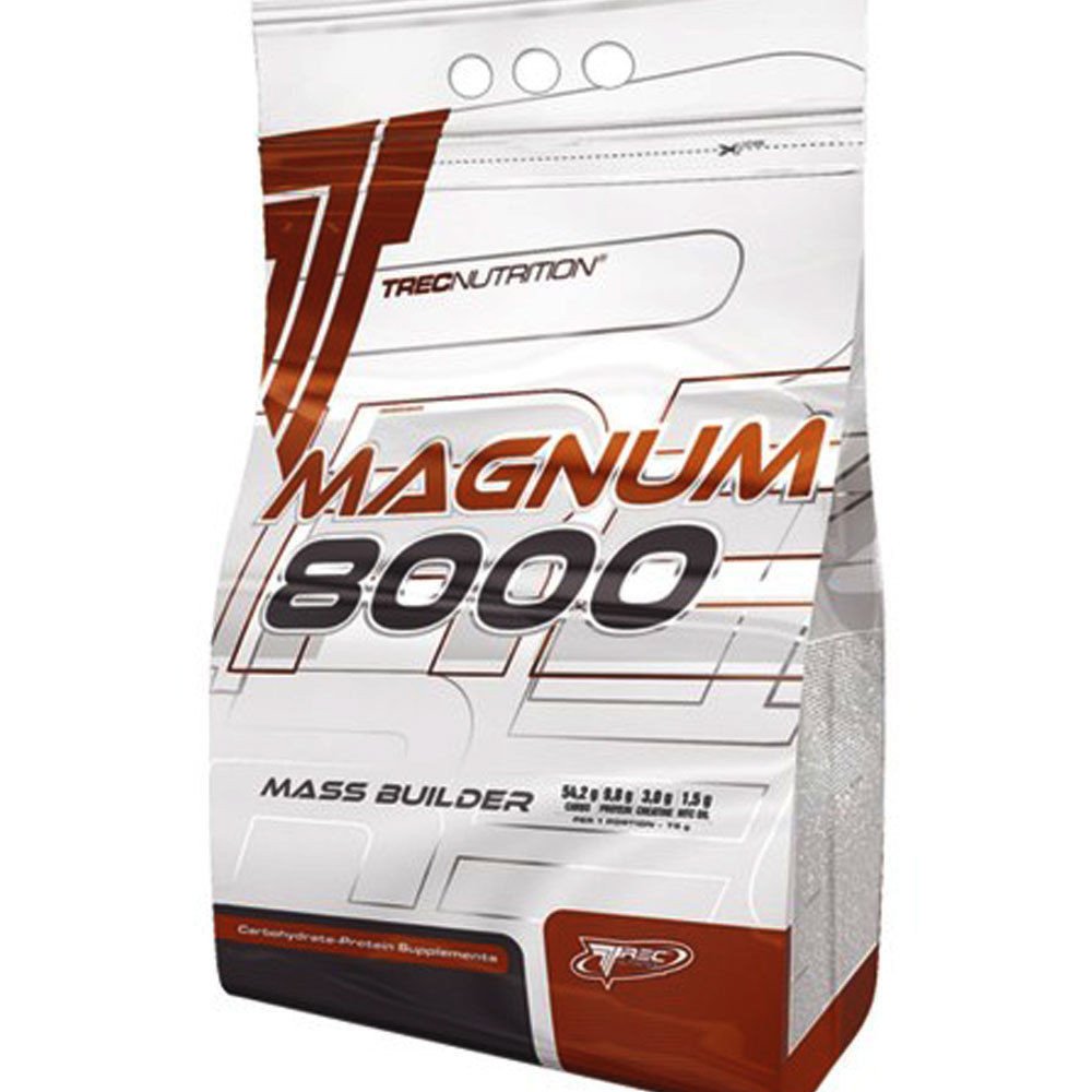 Magnum 8000, 5450 г, Trec Nutrition. Гейнер. Набор массы Энергия и выносливость Восстановление 