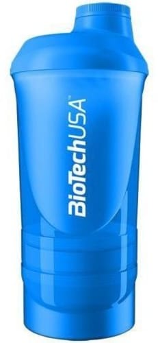 BioTech Shaker Wave+ 3 in 1 Schocking Blue, , 500 ml